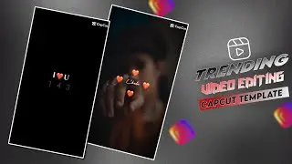 Capcut Trending Template | New lyrics Status Video Editing