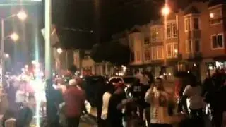 Giants Celebration Bernal Heights