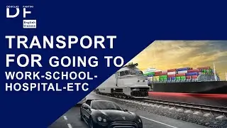 4.3 - Transport for going to work-school-hospital-etc