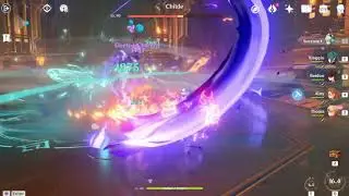 Sucrose Tazer x Thoma vs Childe | Genshin Impact |