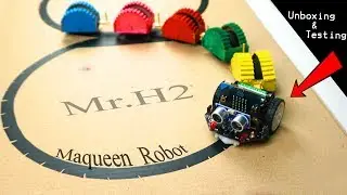 Line follower robot - Micro: bit robot project - How to make a Snake Robot