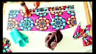 Watch how to cut and sew a fitted straight skirt with waist band