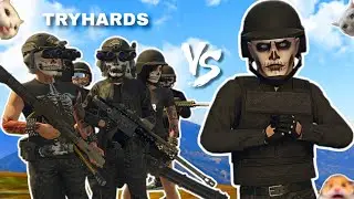 Me Doy VERSUS Contra 7 TRYHARDS (7vs1) 😎 (GTA 5 ONLINE)