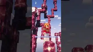 ТИР ИЗ ЦВЕТКОВ ХОРУСА #minecraft #interesting  #facts