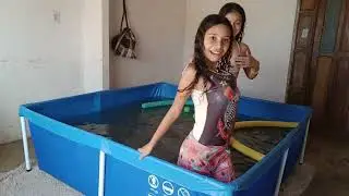 DESAFIO NA PISCINA !! *QUEM GANHOU?
