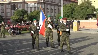 Oslavy dne vzniku Československa - pokládání věnců u památníku T.G.M.