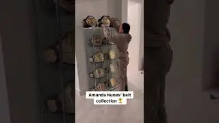 Amanda Nunes' Belt Collection 🏆