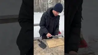 Мощная тяпка! Рубит всё‼️ 