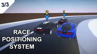 How to make a simple Race Positioning System for Racing Game in Unity | Step-by-Step Guide