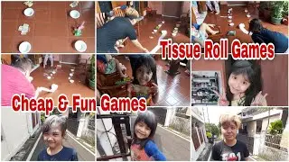 TOILET PAPER ROLL CHALLENGE || TISSUE ROLL GAMES, nyoba games yang viral di Tiktok