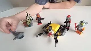 Lego City 60091 Deep-sea explorers. Лего сити подводные исследователи