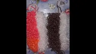 "Двуликая" Двух цветная мочалька
