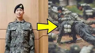 RM Break a New Record in Military 🥰 RM Sets New Standard in Military Service😍 RM Push-up Record 