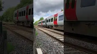 197042 hissing along the #borderlandsline uk railway trains transport for wales #britishrailways