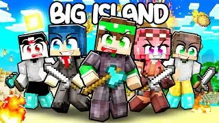 WE ARE READY FOR THE FINAL BATTLE on the BIG ISLAND in MINECRAFT!