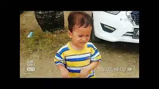 Pantai Pidakan bersama keluarga