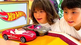 BARBIE Hot Wheels CHALLENGE!! Un desafio de Dani y Evan