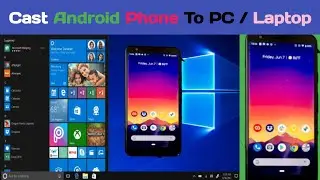 How To Cast Android Phone Screen PC/ Laptop Without USB Cable