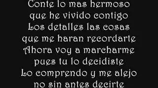 cristian Castro -nunca voy a ....