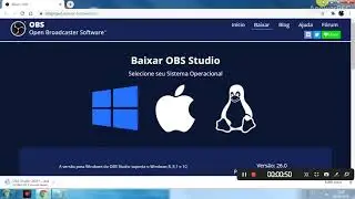 como baixar obs Studio no Windows 7 (Gabriel)