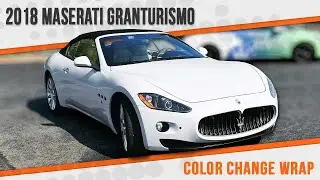 2018 Maserati GranTurismo - Color Change Wrap