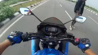 TVS Apache RTR 160 VS Suzuki Gixxer Sf Drag Race