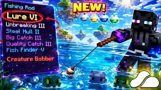 I Tried the NEW Fishing Bobbers… They’re OP | RainyDay Minecraft Skyblock S7 Ep.03