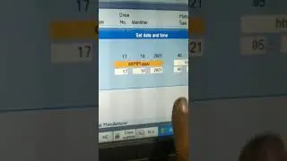 How To Set Date And Time In Siemens CNC Machine