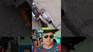 Он изобрел электросамокат с турбоускорителем