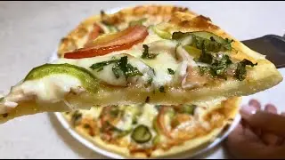 🍕Рецепт ПИЦЦЫ / Очень ТОНКОЕ бездрожжевое ТЕСТО #123