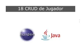 18 Crud JUgador