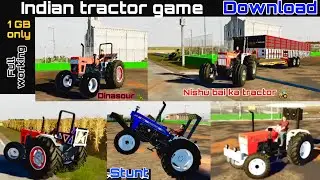 Fs20 New Indian Tractor Mod | Farming Simulator 2020 Mods Indian Tractor Download || Full Working