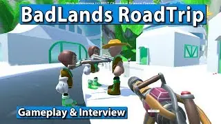BadLands RoadTrip - Physics Shooter Simulator with a Twist ► gamescom 2017 #gamescom2017