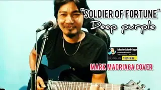 "SOLDIER OF FORTUNE" - DEEP PURPLE - MARK MADRIAGA COVER