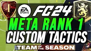 META RANK 1 TACTICS FOR TOTS CUSTOM TACTICS (UPDATED POST PATCH) - FC 24