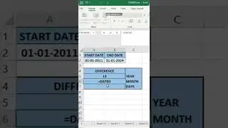 datedif function 