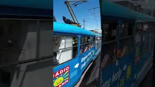 Liberecké električky T3 v premávke | MHD Liberec