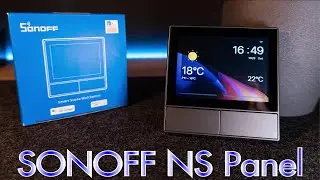 SONOFF NS Panel | Touchscreen Lichtschalter | Sonoff Smart Wall Switch | NS-Panel deutsch