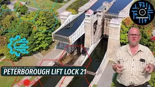 Engineering Marvel: Peterborough Lift Lock TrentSevern #4k #engineeringmarvels  #canadianhistory