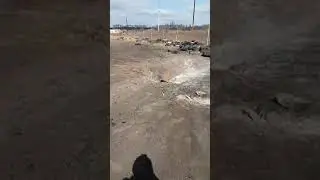 Зруйнований картодром у Миколаєві