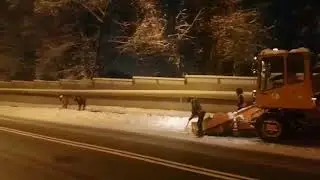 Уборка снега в Алматы_22 декабря