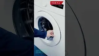 Обзор автоматической стиральной машины VEKTA WM 610BWD. Необходимые функции и простое управление.