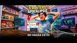 CONEXION 5 ROUTERS CISCO PACKET TRACERT