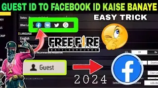 How To Connect Guest Account With Facebook Account In Free Fire | Guest account bind to Facebook