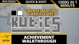 Kubics - UPDATED TO 3000G! Achievement Walkthrough (1000G IN 1 MINUTE) XBOX/WIN