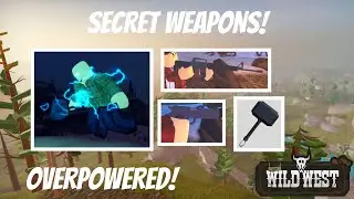 SECRET Developer Weapons in The Wild West! (Roblox)