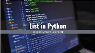 List In python | Python Tutorial for beginners