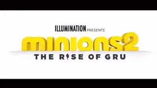 Minions 2: The rise of Gru Logo Remake