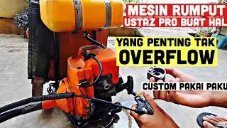 Mesin Rumput Tanaka Custom Pakai Paku 😏