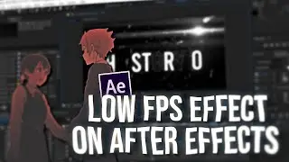 Low FPS Effects On After Effects Tutorial